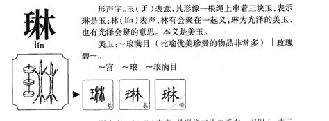 琳字的意思|琳的意思